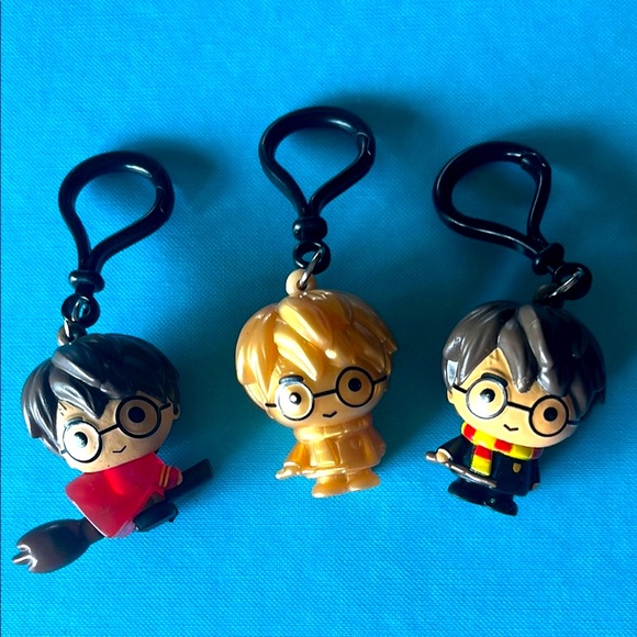 Other - Harry Potter Bag Tag Set of 3 with GOLDEN HARRY POTTER LIMITED EDITION